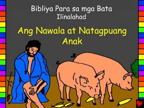 prodigal son tagalog summary|Bible Story: The Prodigal Son (Ang Dating Biblia (1905)).